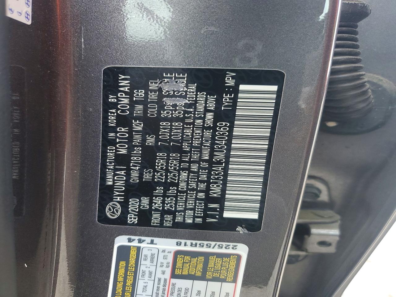 2021 HYUNDAI TUCSON SEL photo 13