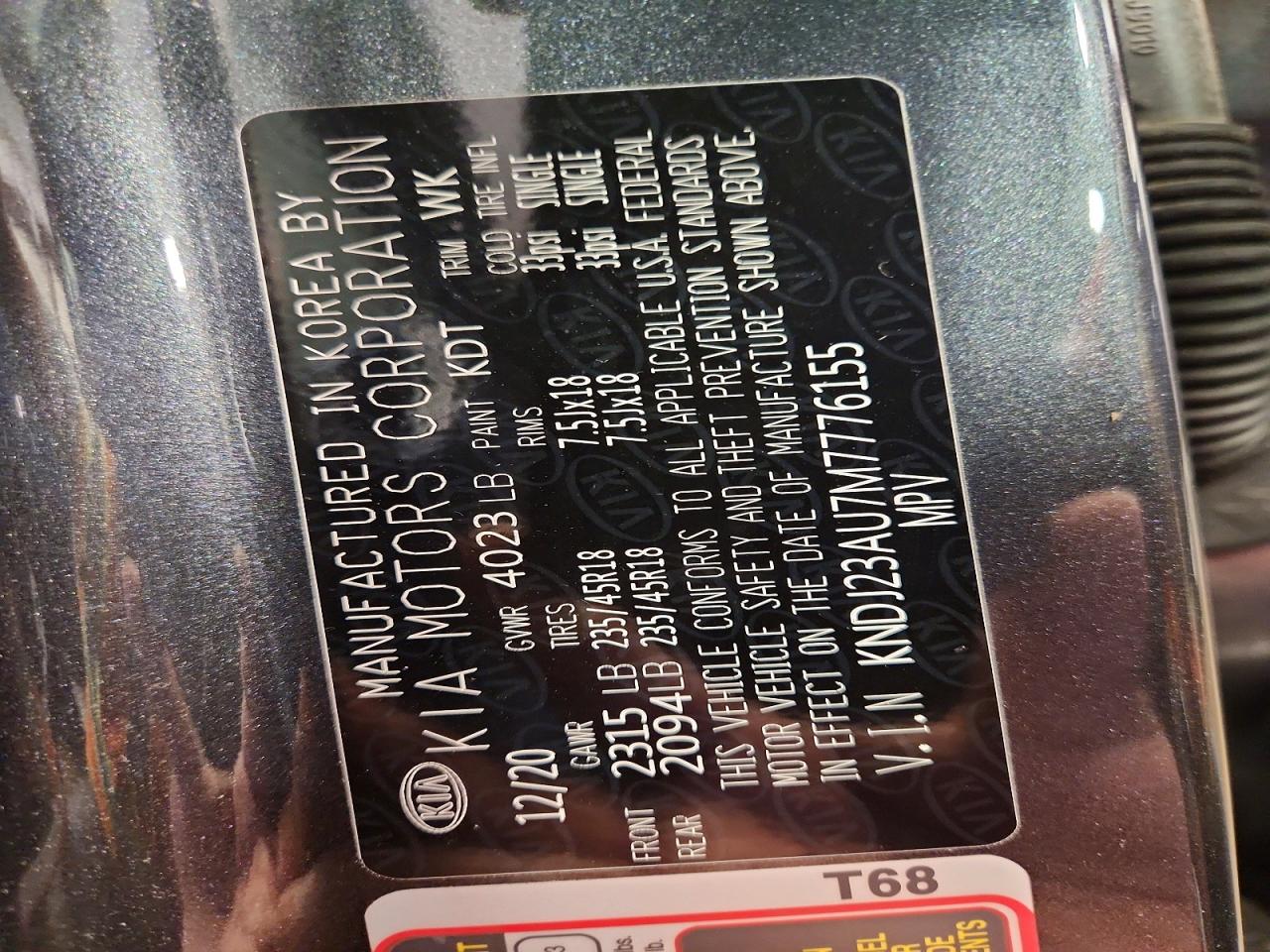 2021 KIA SOUL X-LINE photo 25