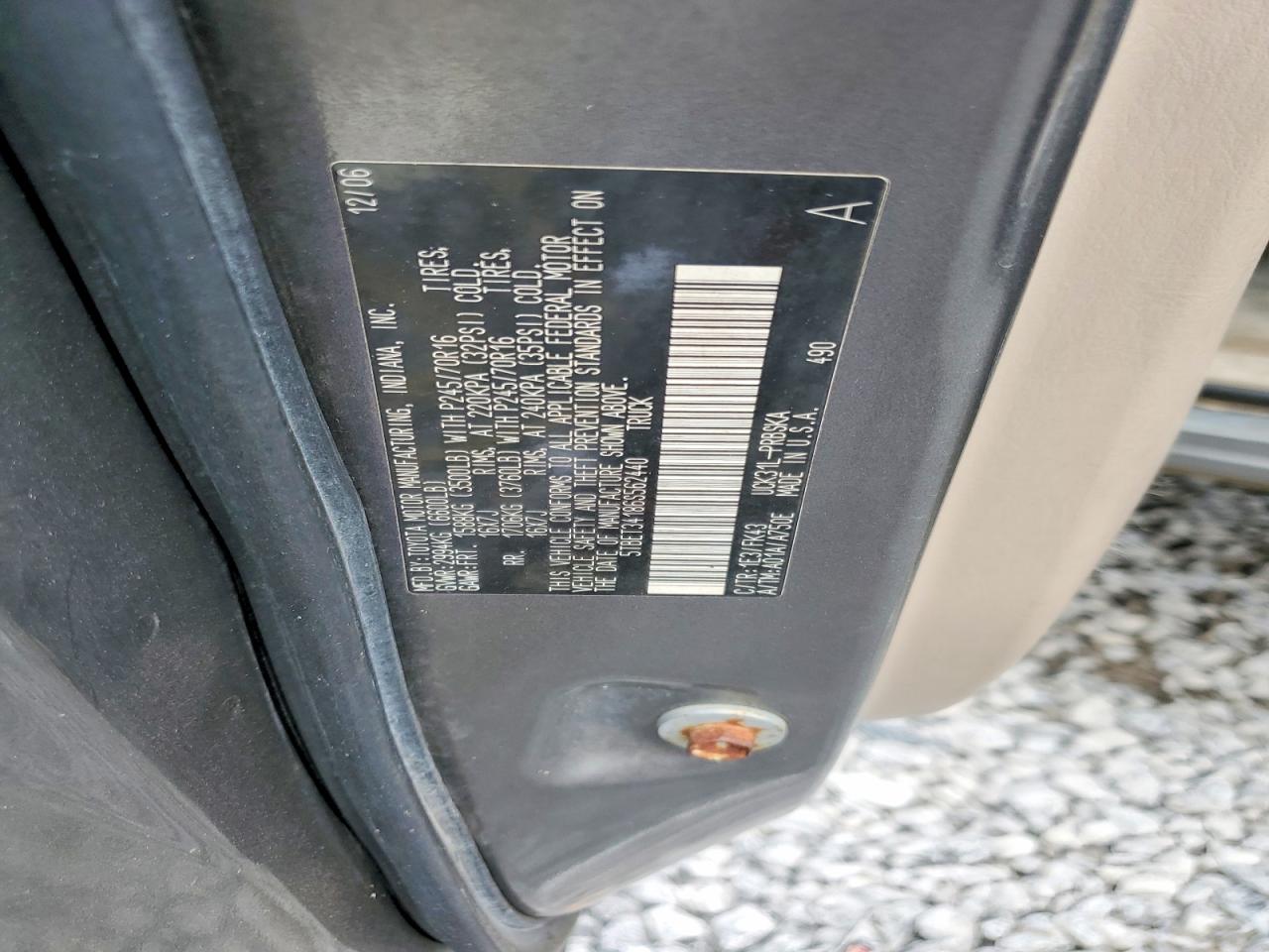 2006 TOYOTA TUNDRA DOUBLE CAB SR5 photo 34