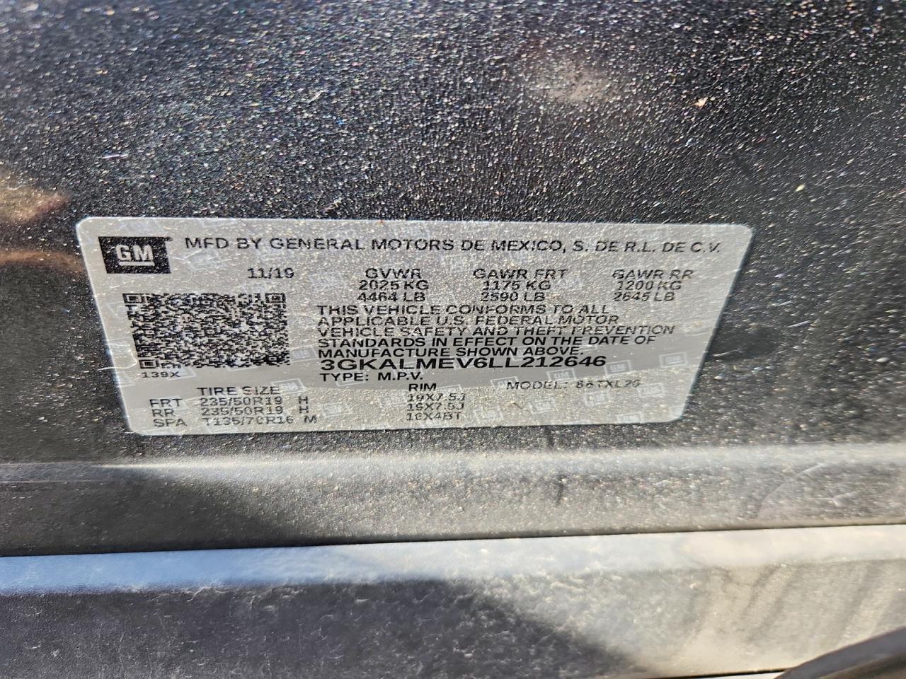 2020 GMC TERRAIN SLE photo 37
