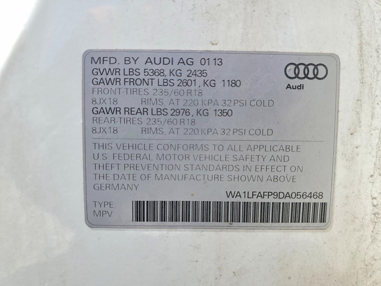 2013 AUDI Q5 PREMIUM PLUS photo 27