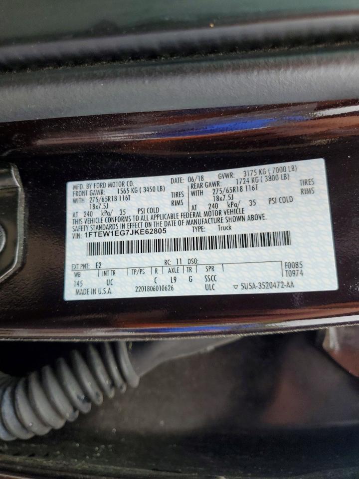 2018 FORD F150 SUPERCREW photo 23