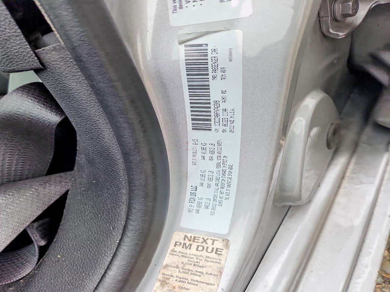 2015 CHRYSLER 200 LIMITED photo 34