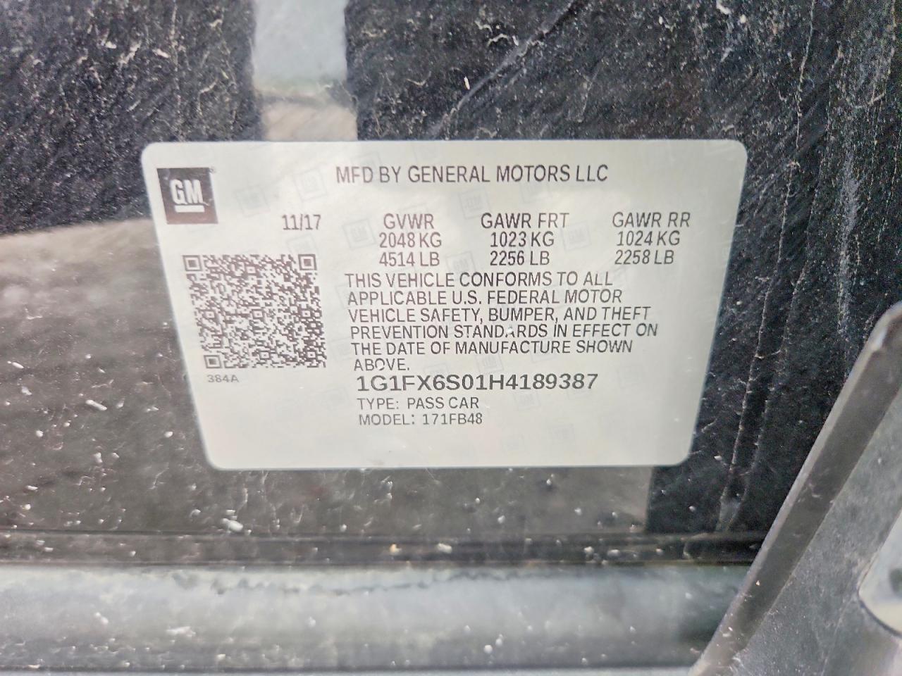 2017 CHEVROLET BOLT EV PREMIER photo 12