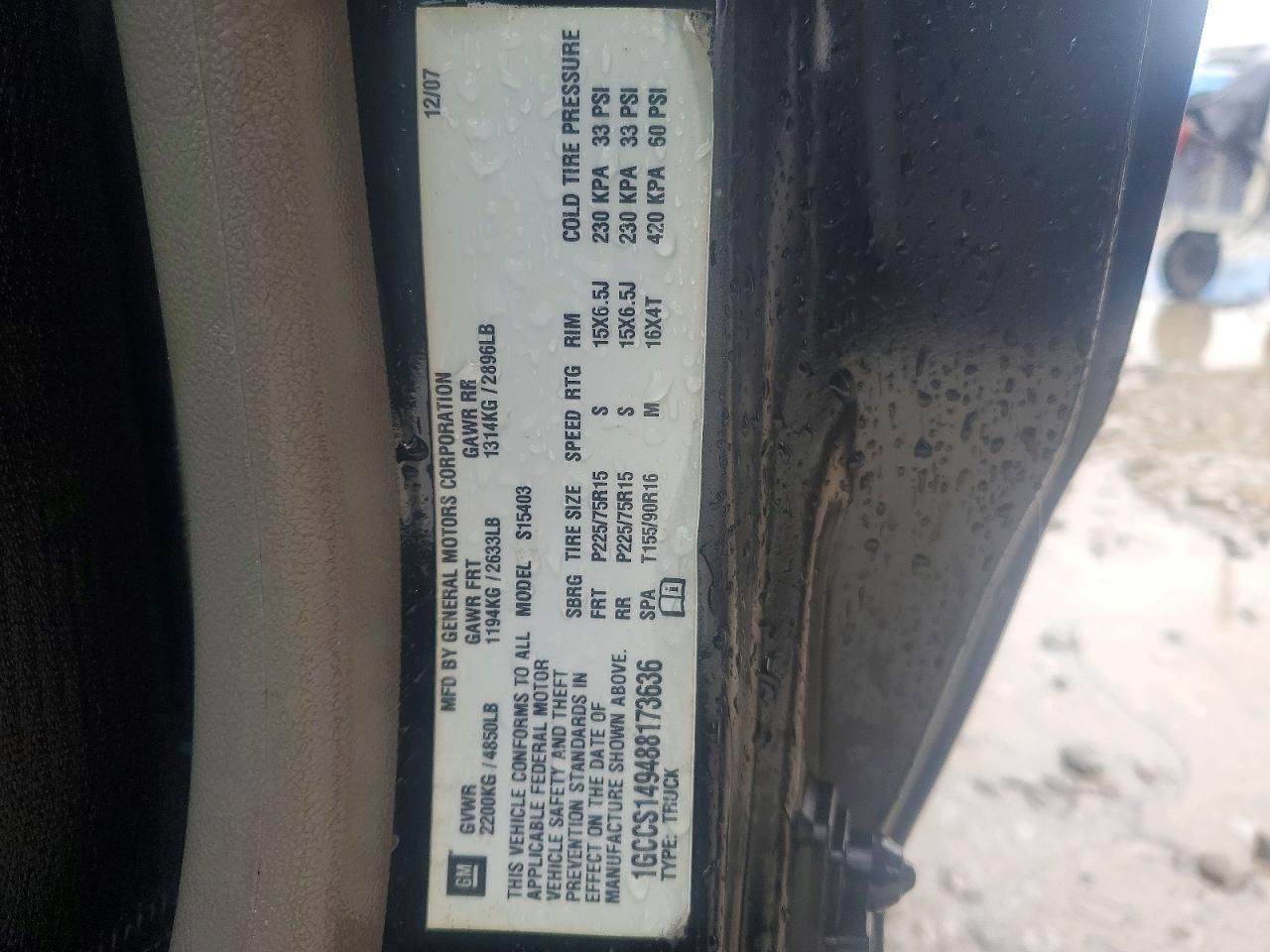 2008 CHEVROLET COLORADO photo 12