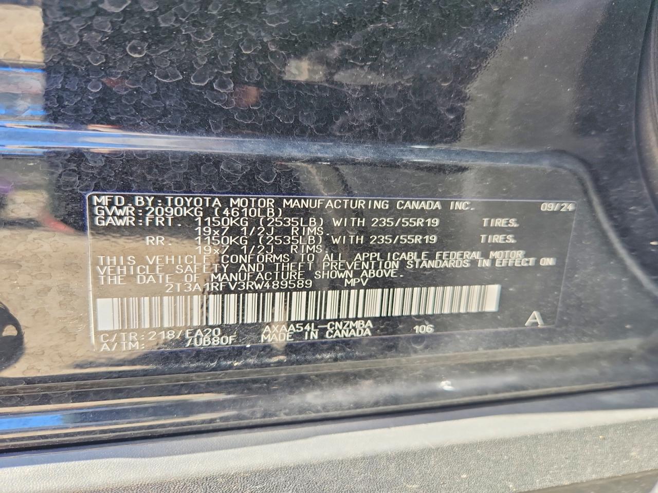 2024 TOYOTA RAV4 XLE PREMIUM photo 37