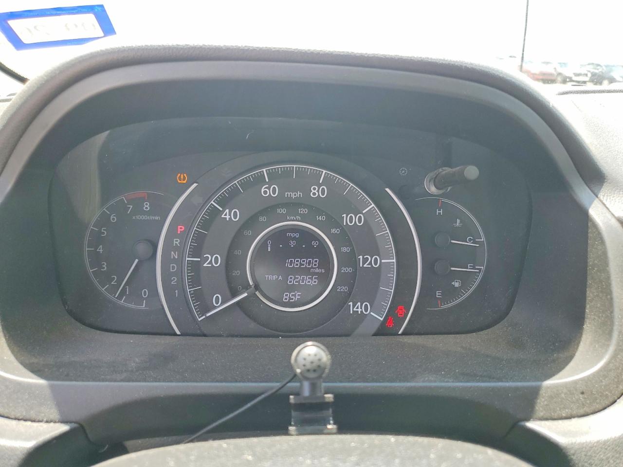 2012 HONDA CR-V LX photo 9