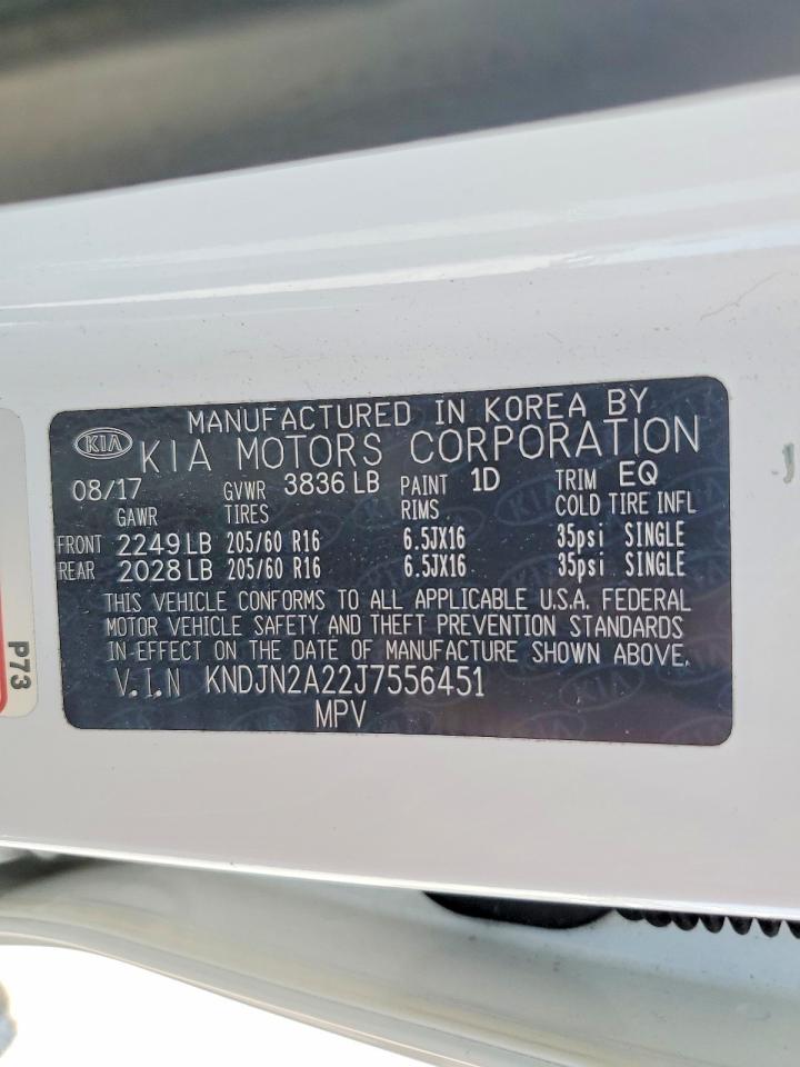 2018 KIA SOUL BASE photo 34