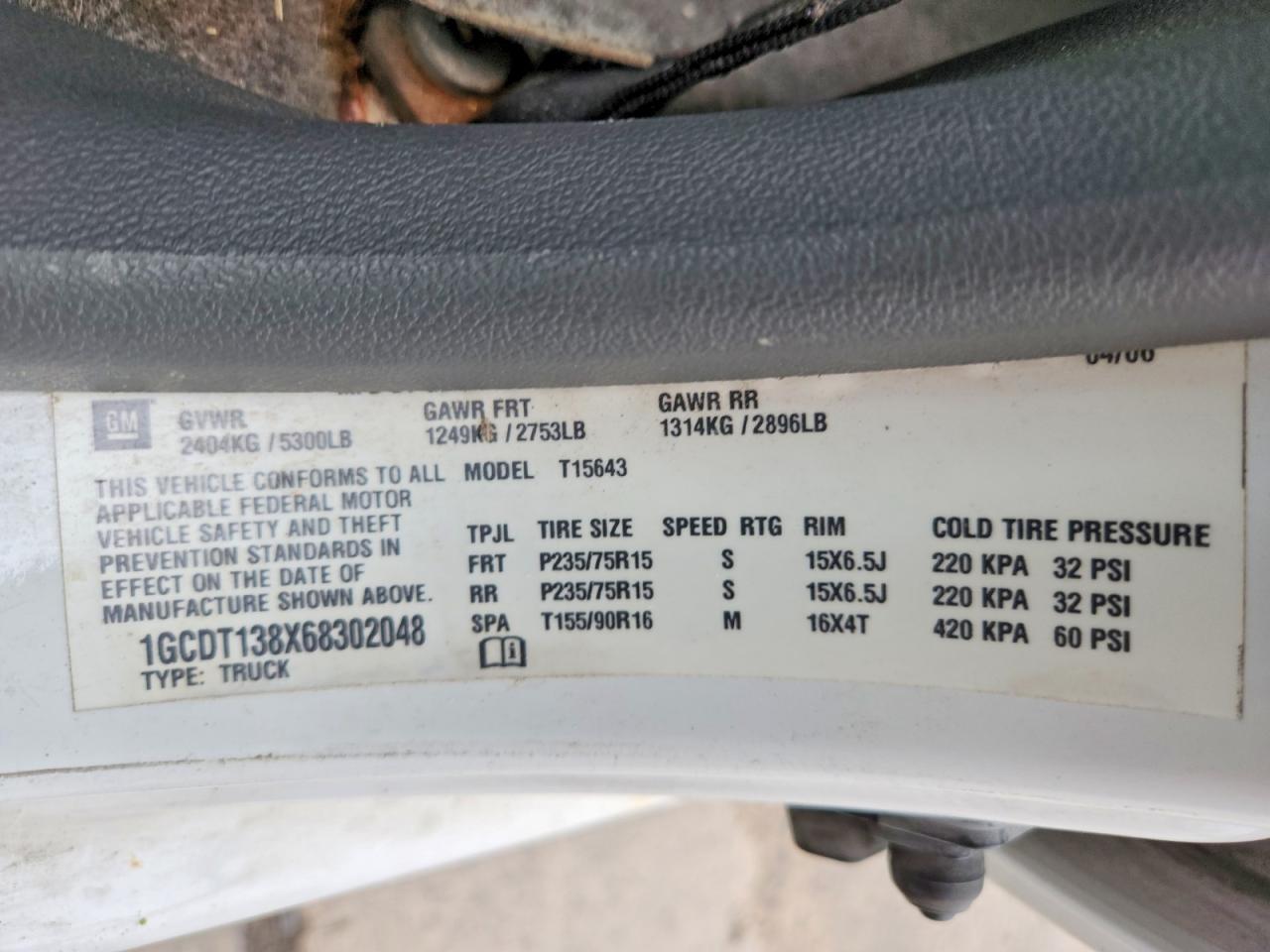 2006 CHEVROLET COLORADO photo 34