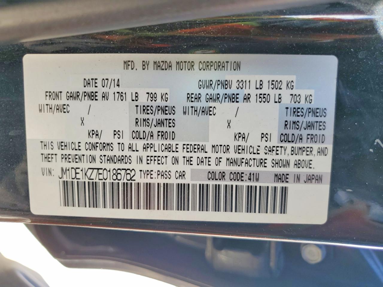 2014 MAZDA MAZDA2 SPORT photo 27