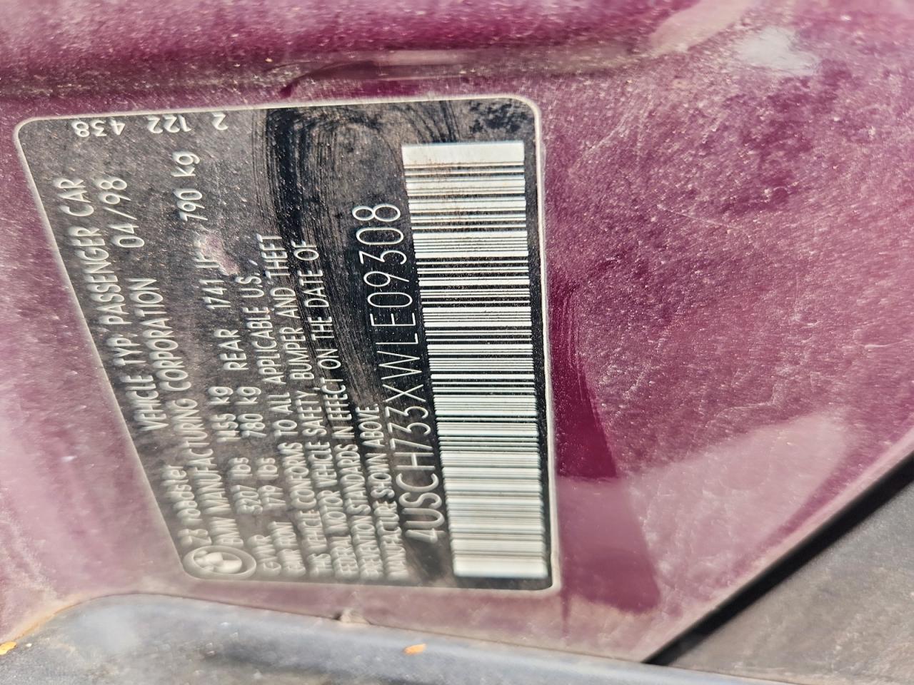 1998 BMW Z3 1.9 photo 34