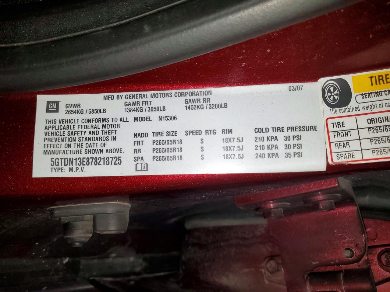 2007 HUMMER H3 photo 25