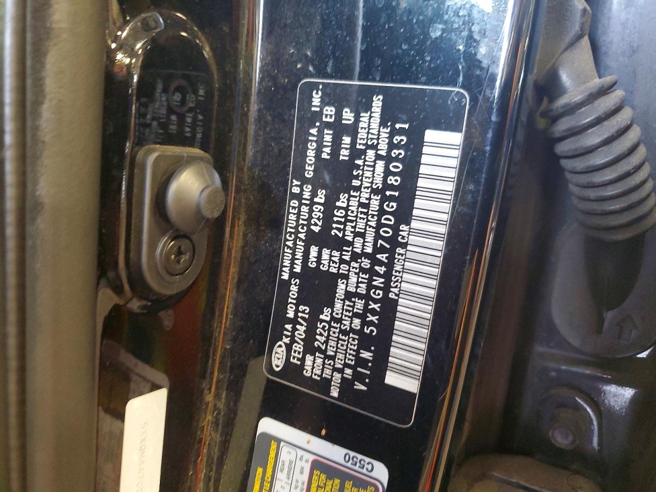 2013 KIA OPTIMA EX photo 25