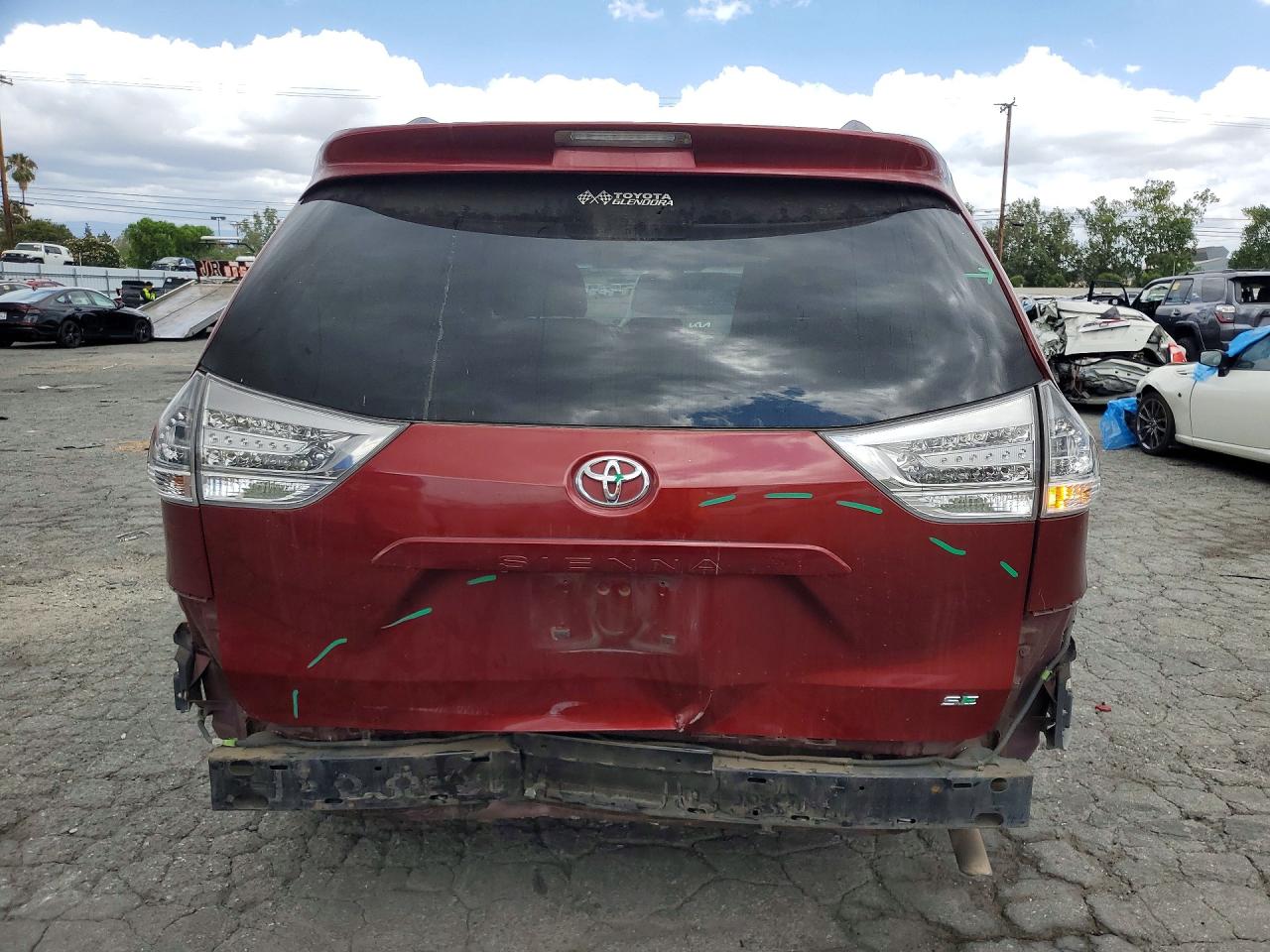 2013 TOYOTA SIENNA SPORT photo 16