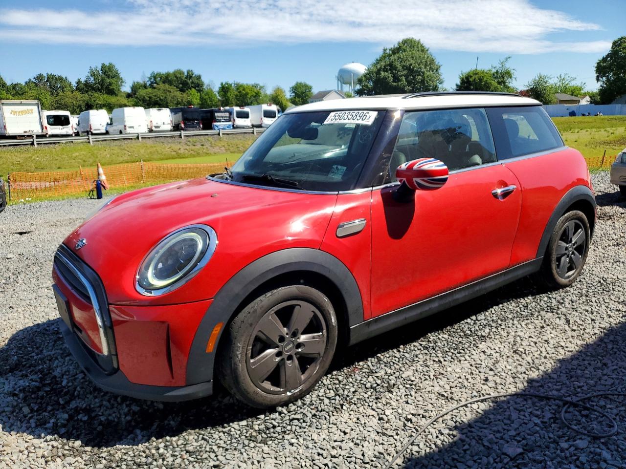 2022 MINI COOPER — FRONT END damage — photo 1