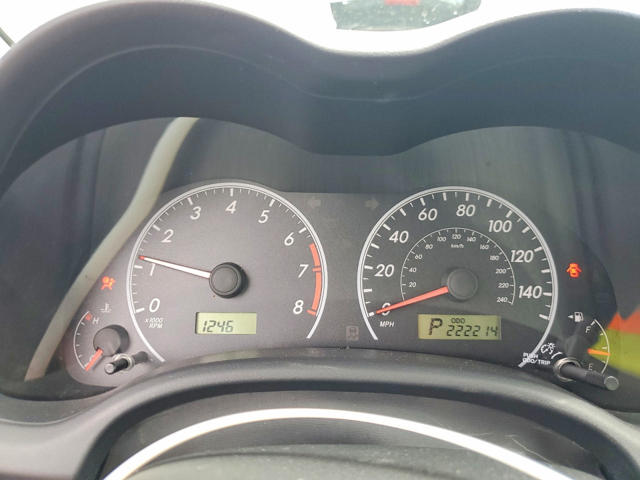 2009 TOYOTA COROLLA S photo 9