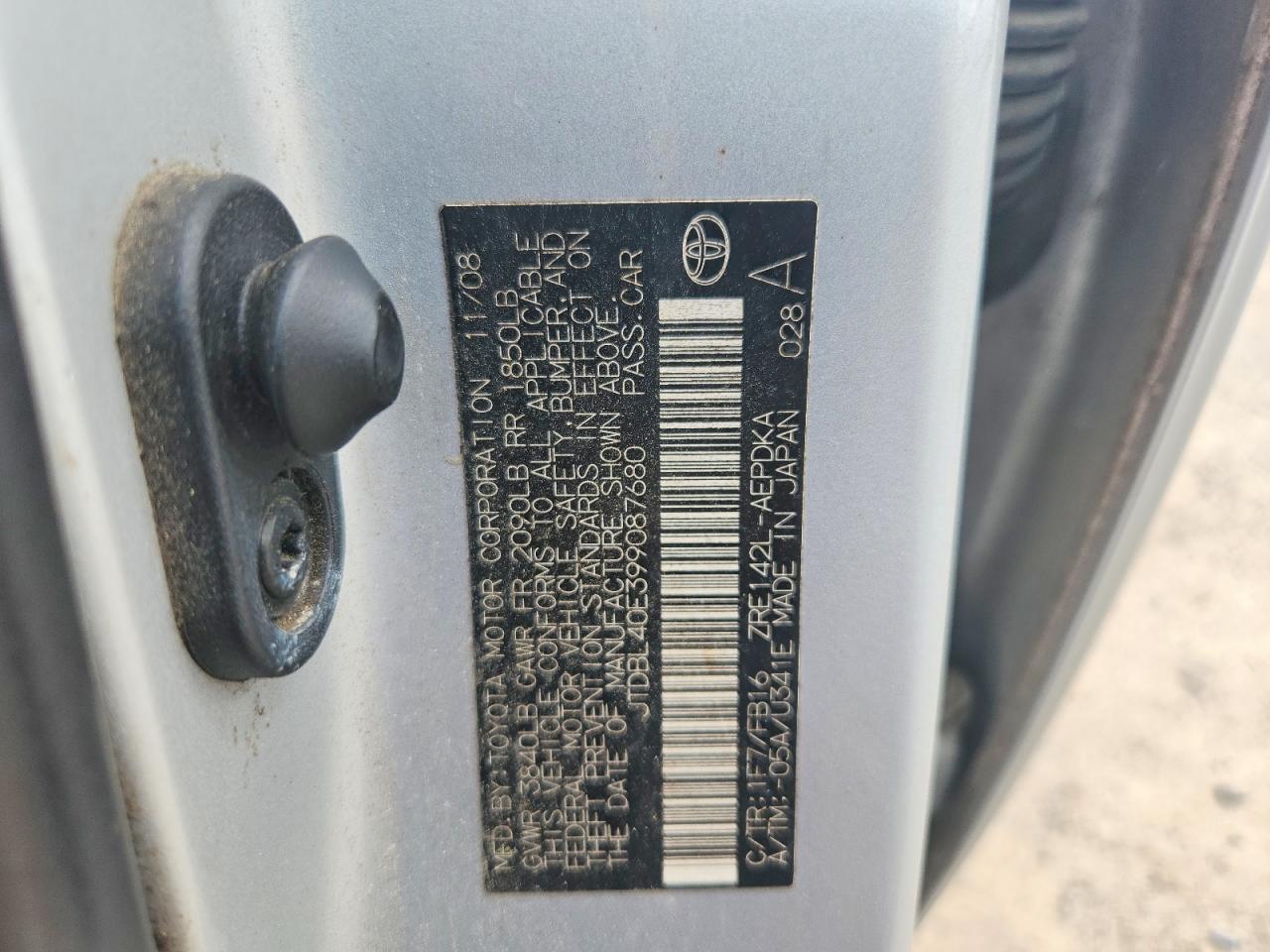 2009 TOYOTA COROLLA LE photo 34