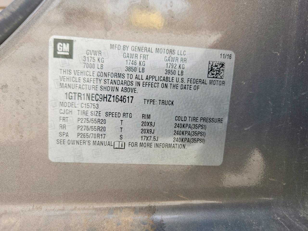 2017 GMC SIERRA C1500 SLT photo 37