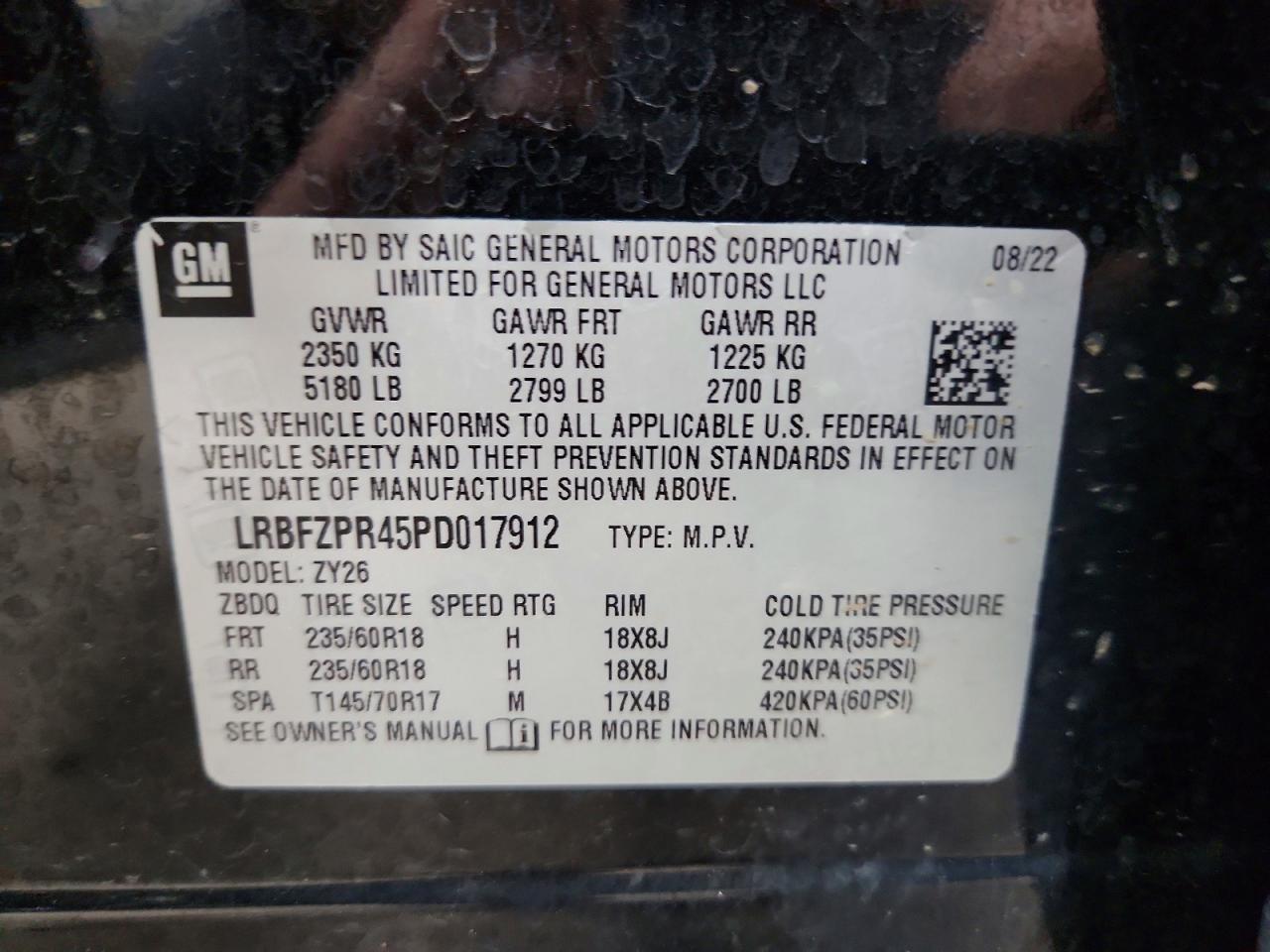 2023 BUICK ENVISION ESSENCE photo 14