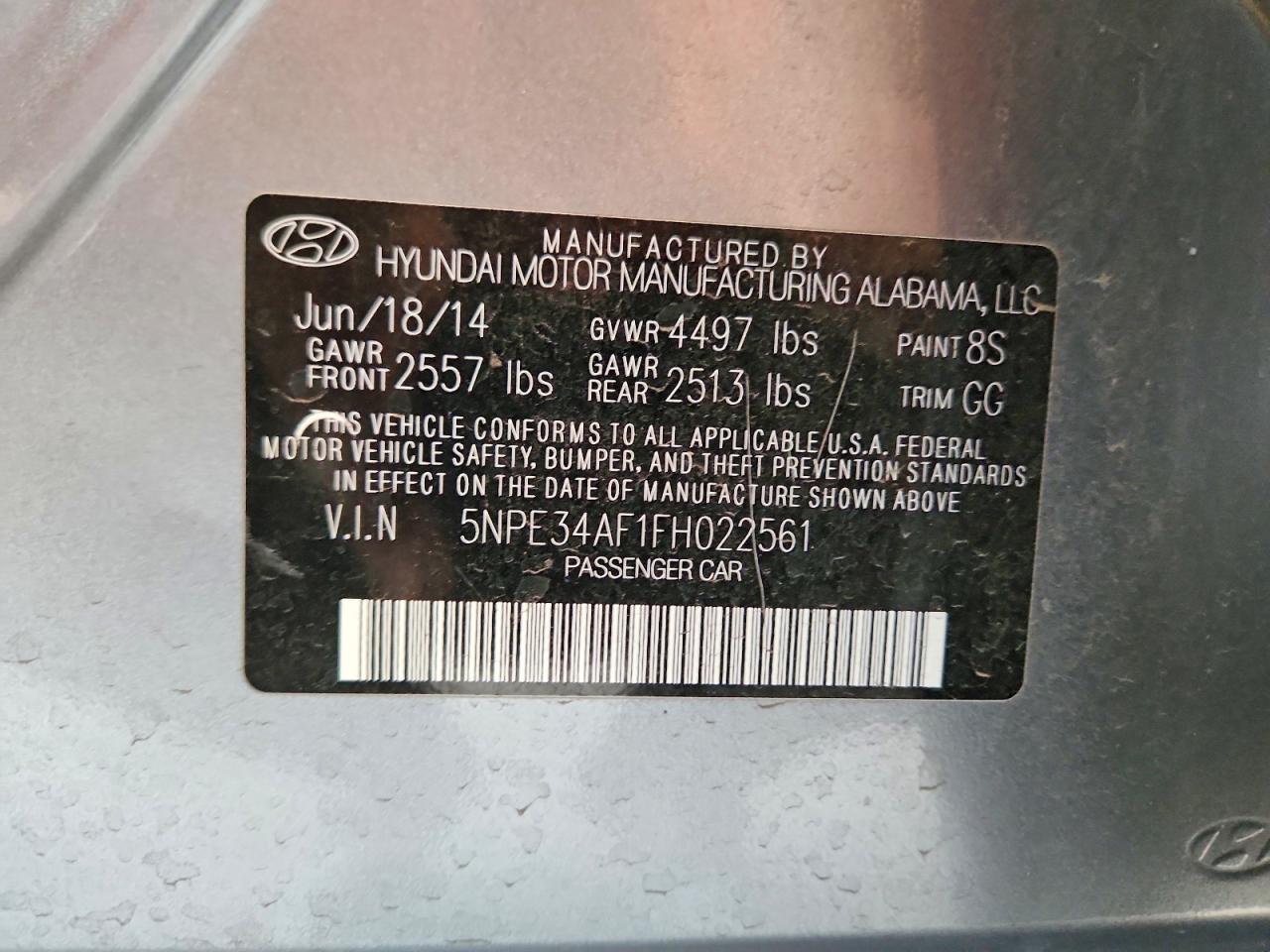 2015 HYUNDAI SONATA SPORT photo 34