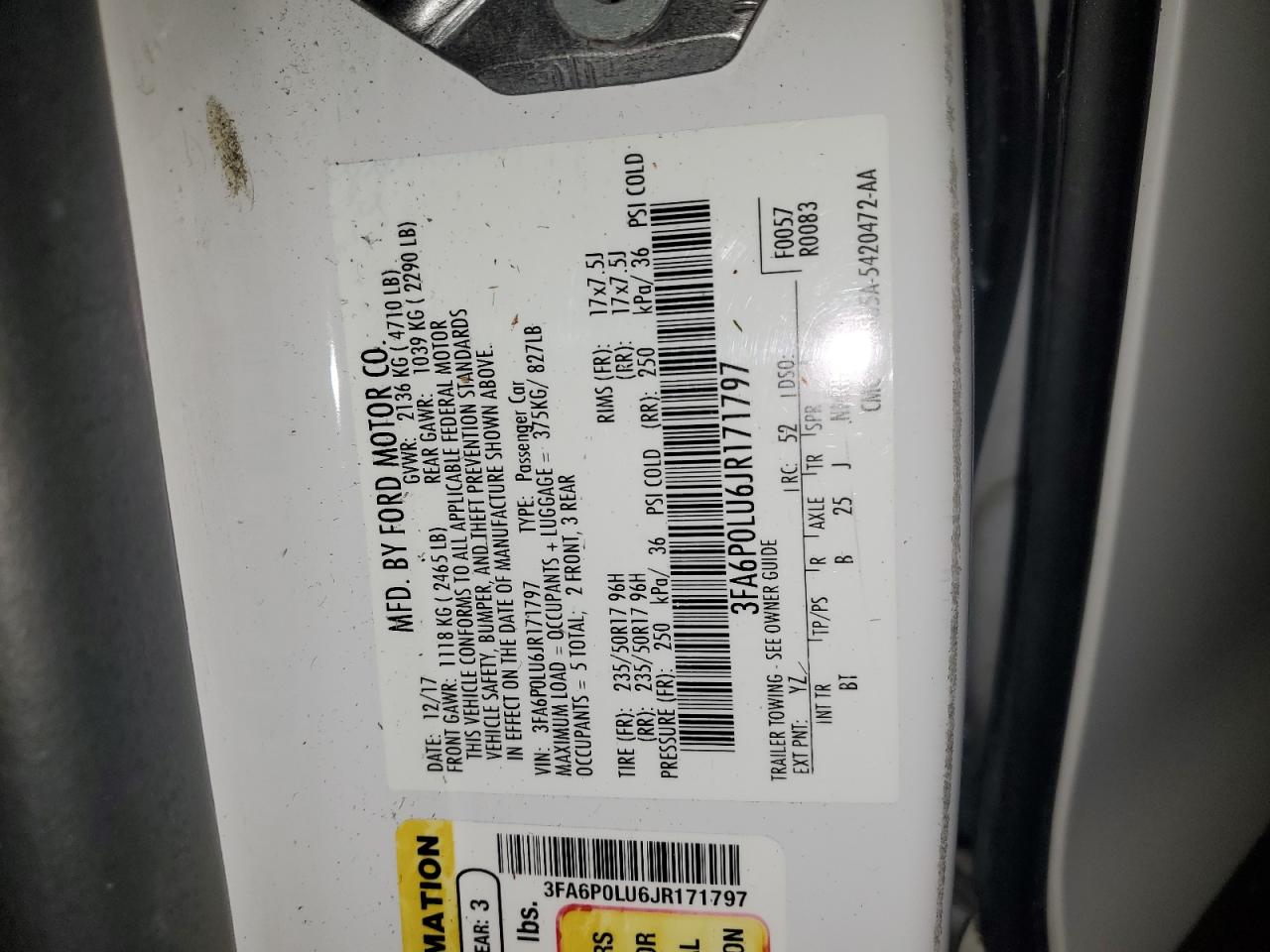 2018 FORD FUSION SE HYBRID photo 23