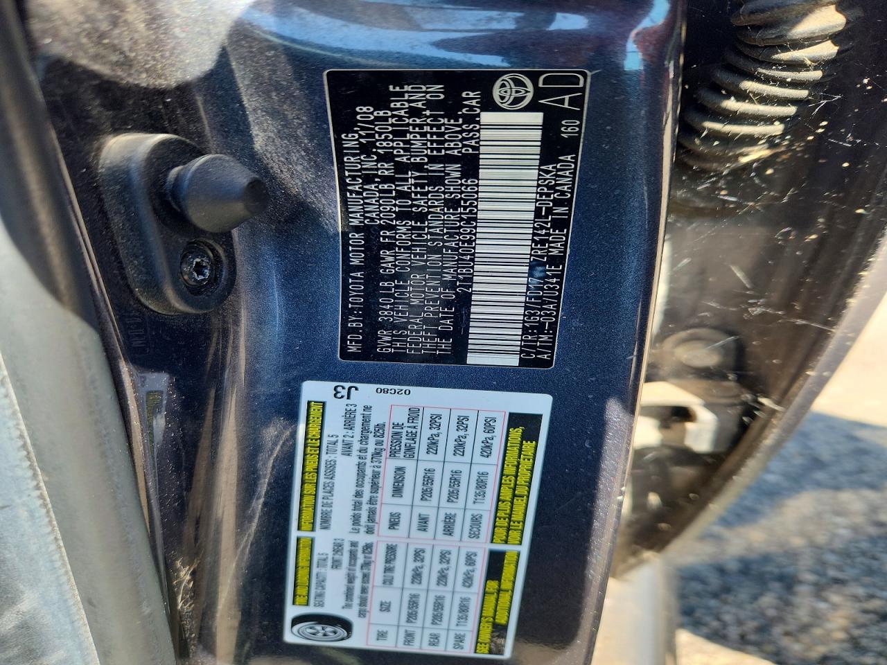 2009 TOYOTA COROLLA S photo 23