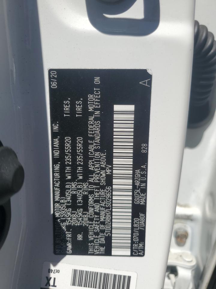 2020 TOYOTA HIGHLANDER LIMITED photo 25