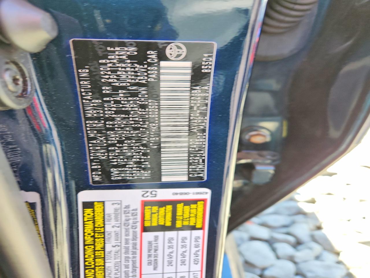 2018 TOYOTA CAMRY SE photo 12
