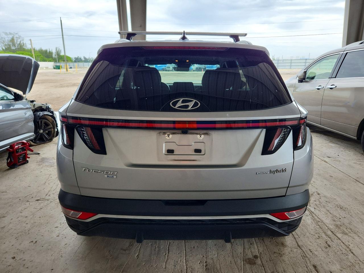 2023 HYUNDAI TUCSON BLUE photo 6