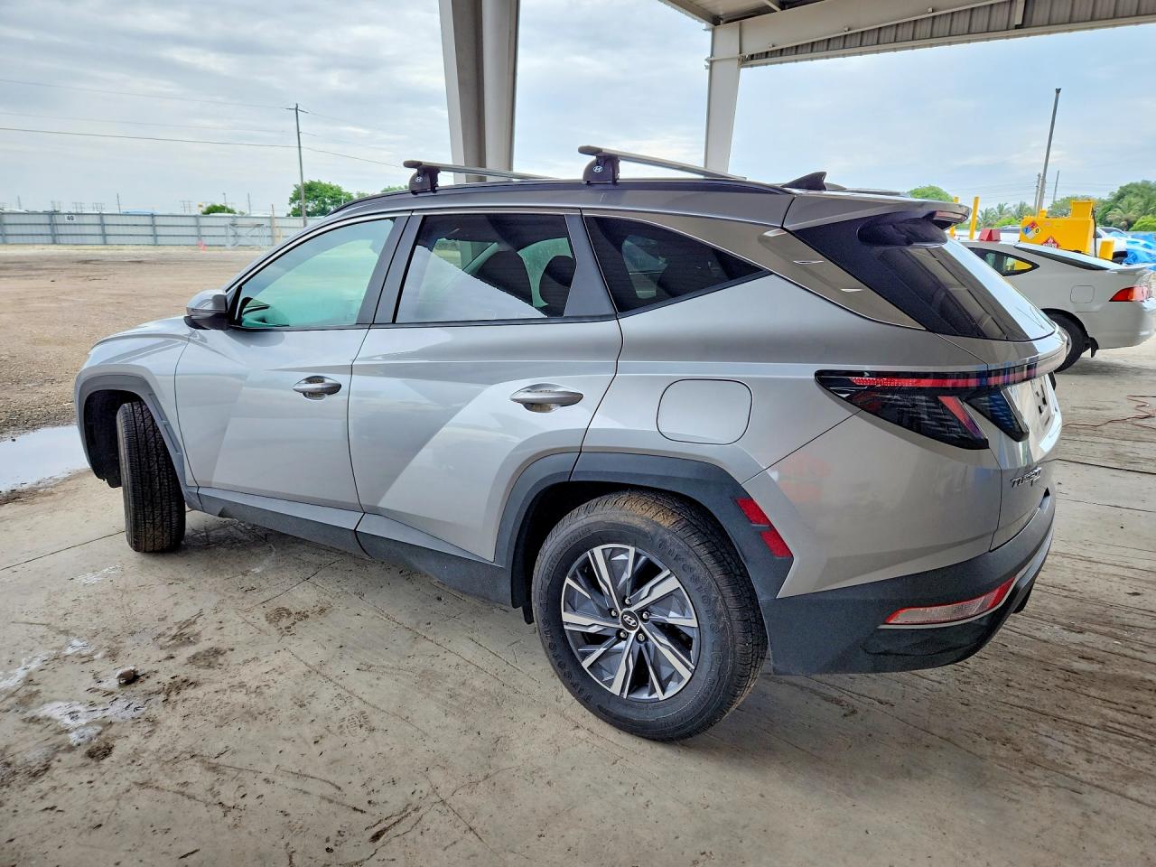 2023 HYUNDAI TUCSON BLUE photo 2