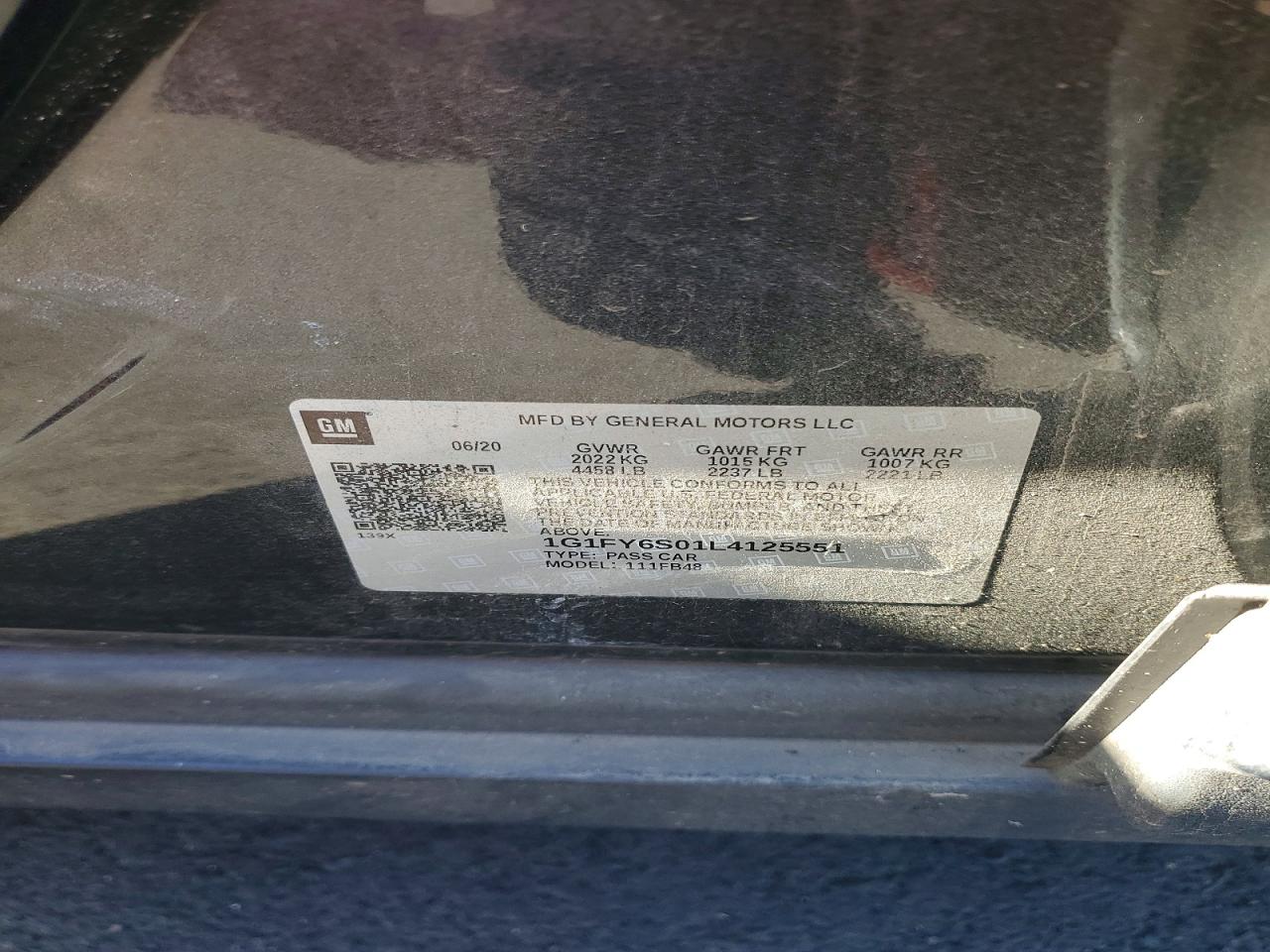 2020 CHEVROLET BOLT EV LT photo 25