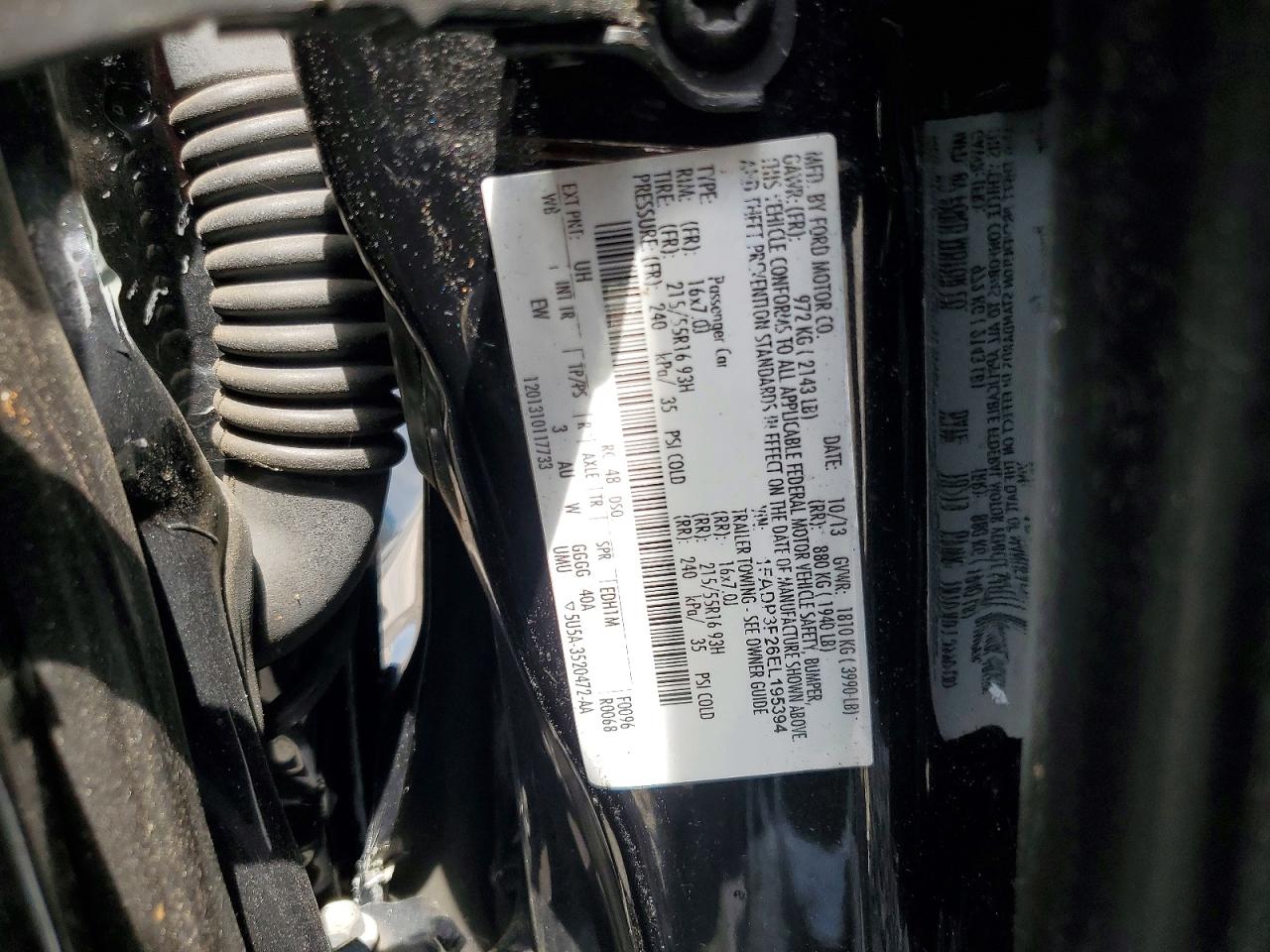 2014 FORD FOCUS SE photo 12