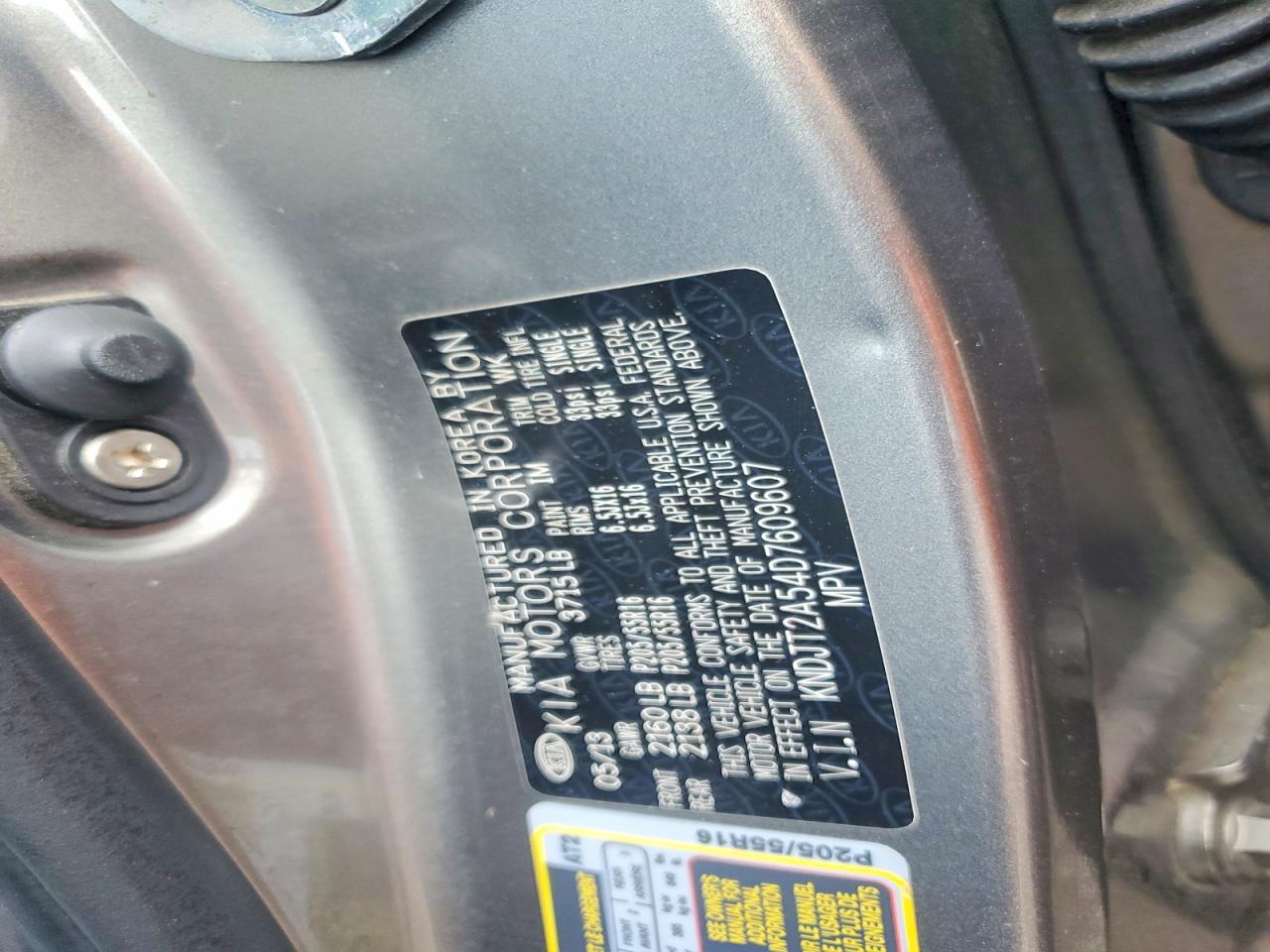 2013 KIA SOUL BASE photo 23
