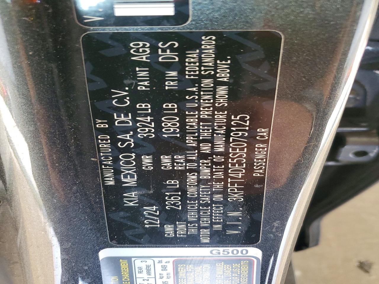 2025 KIA K4 LXS photo 23