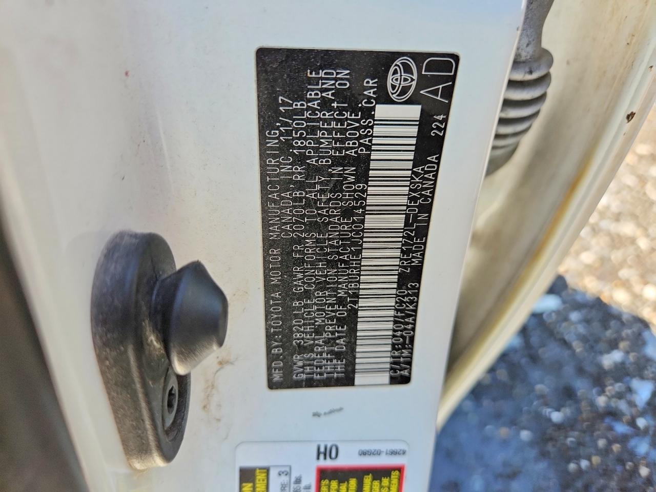 2018 TOYOTA COROLLA SE photo 34
