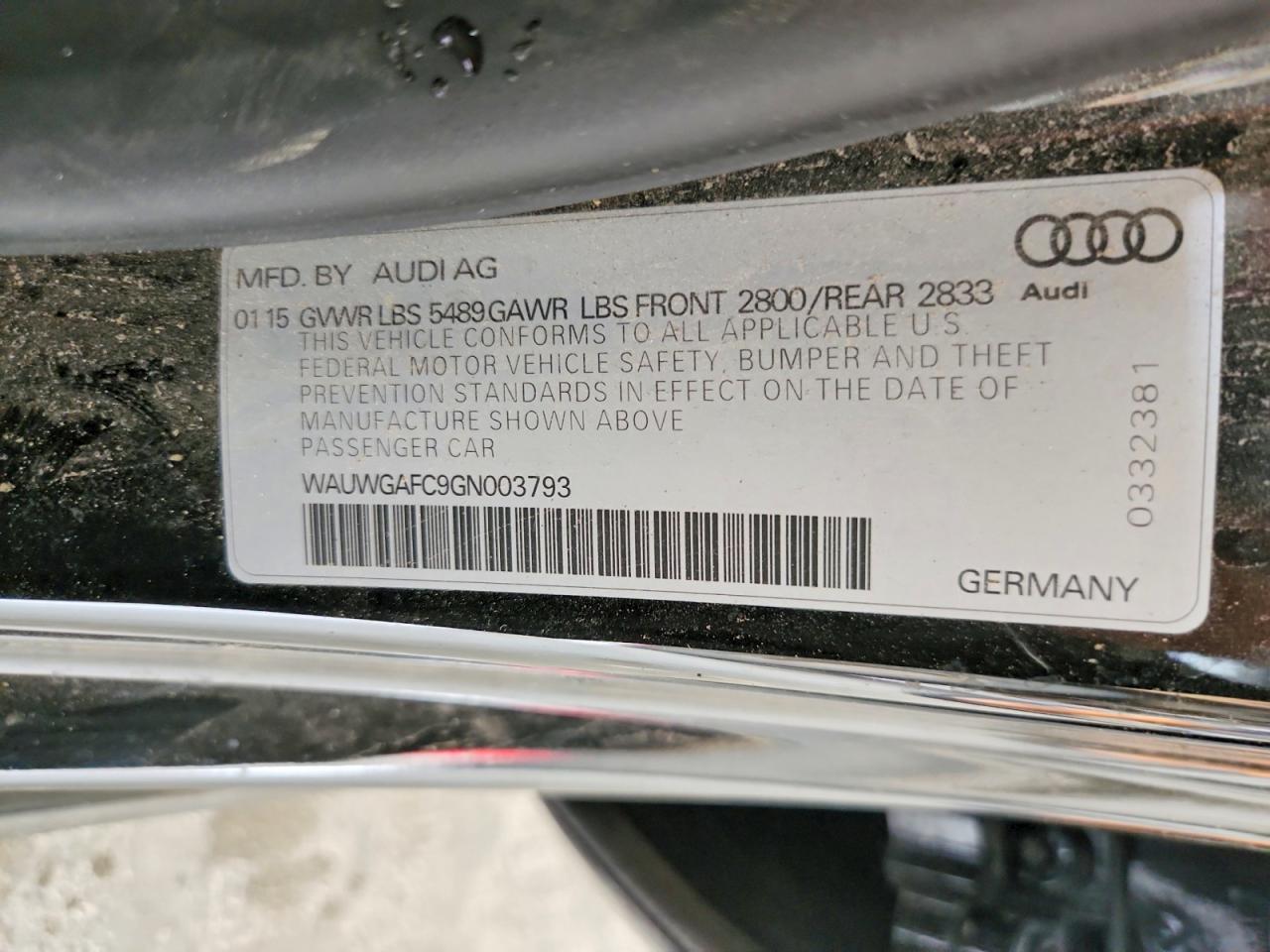 2016 AUDI A7 PREMIUM PLUS photo 23