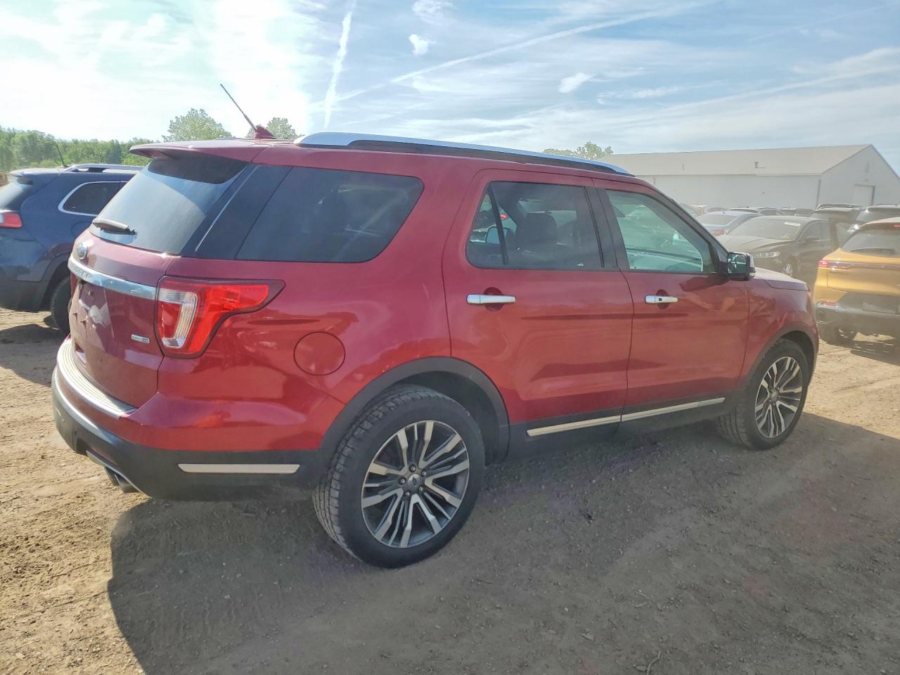 2018 FORD EXPLORER PLATINUM photo 3