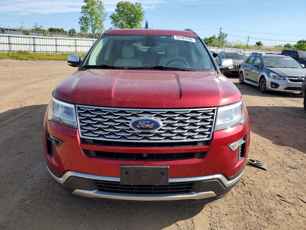 2018 FORD EXPLORER PLATINUM photo 5