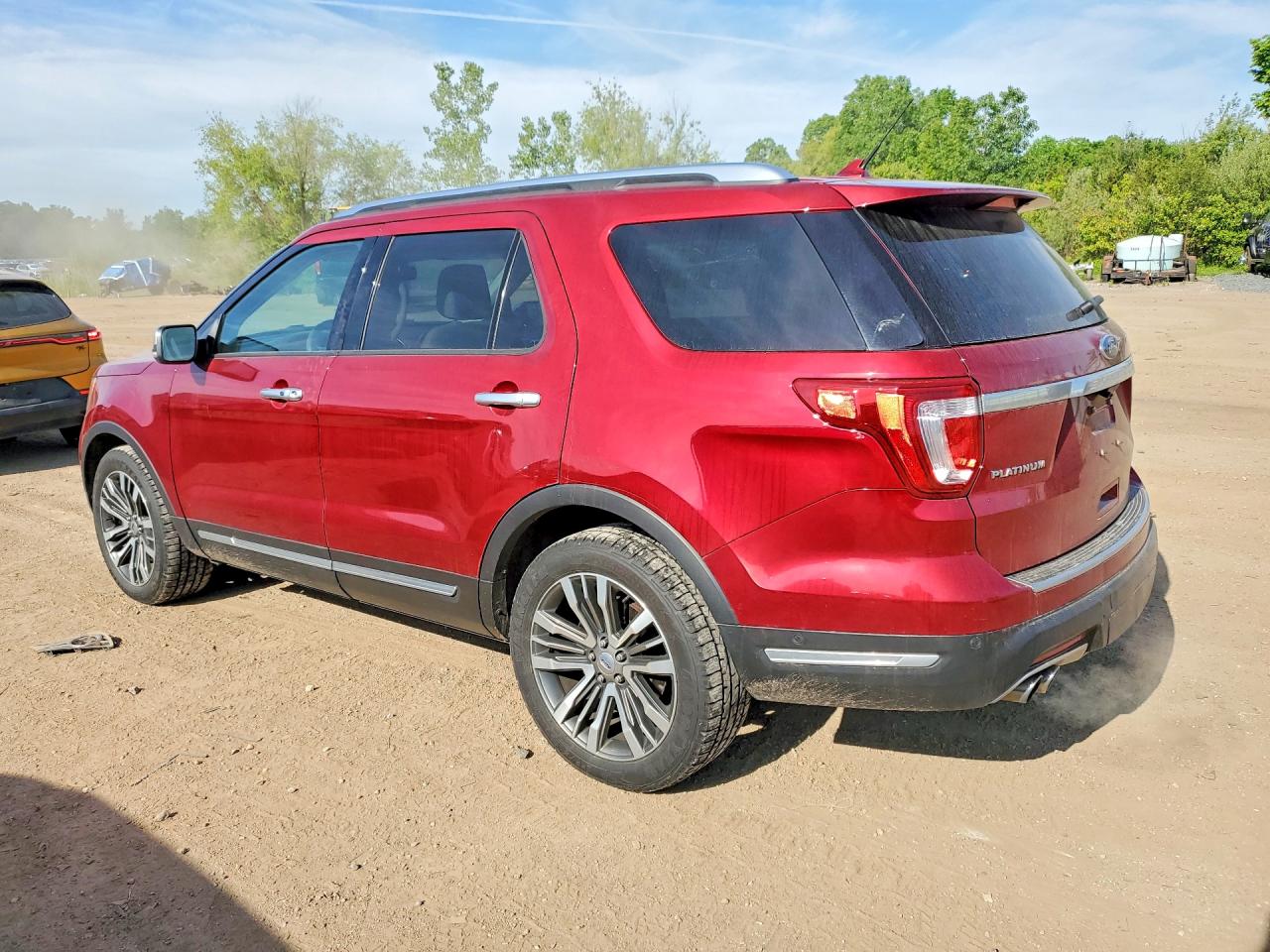 2018 FORD EXPLORER PLATINUM photo 2