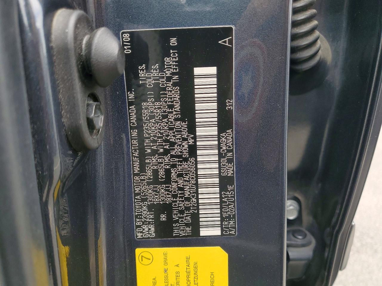 2008 LEXUS RX 350 photo 37