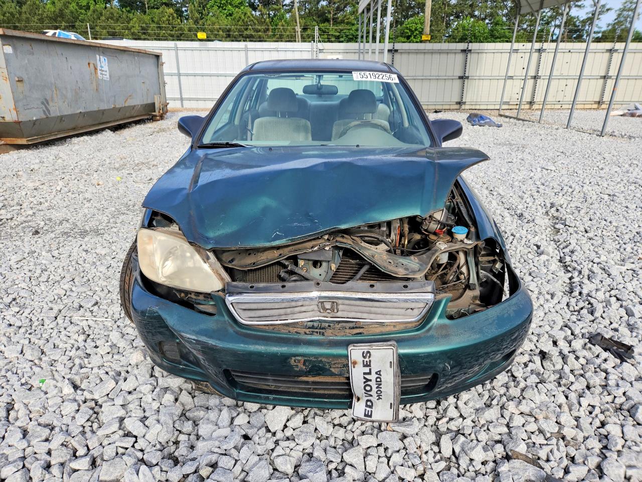 2000 HONDA CIVIC LX photo 9