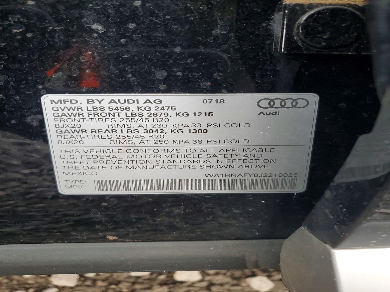 2018 AUDI Q5 PREMIUM PLUS photo 25