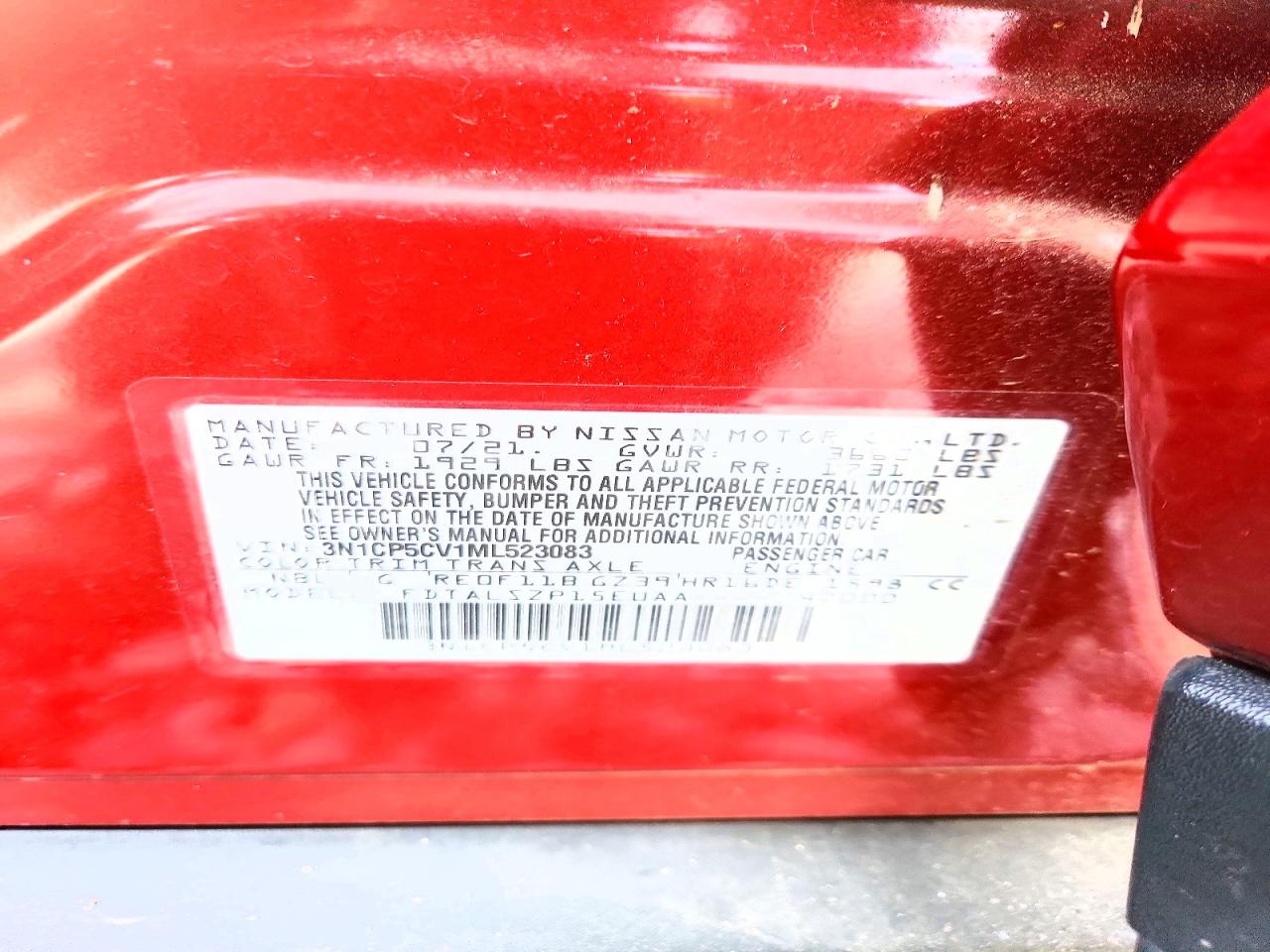 2021 NISSAN KICKS SV photo 13