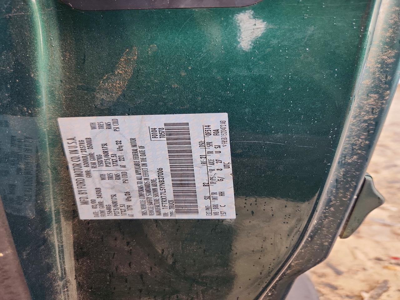 2000 FORD F150 photo 12