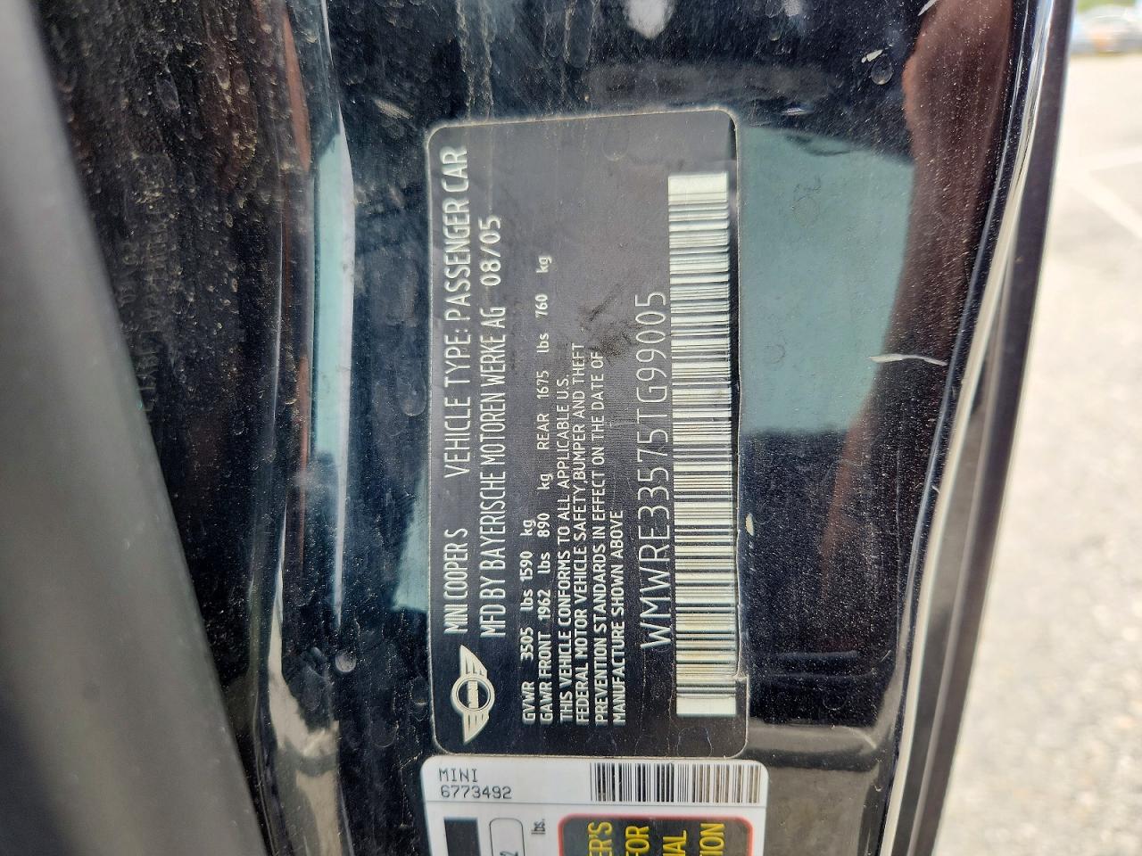 2005 MINI COOPER S photo 23