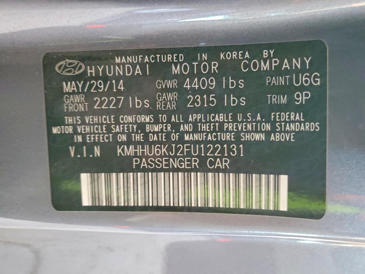 2015 HYUNDAI GENESIS COUPE 3.8 photo 23