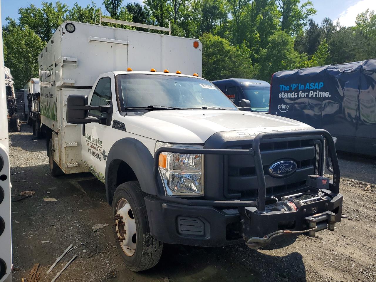 2015 FORD F550 SUPER DUTY CHIPPER TRUCK photo 7