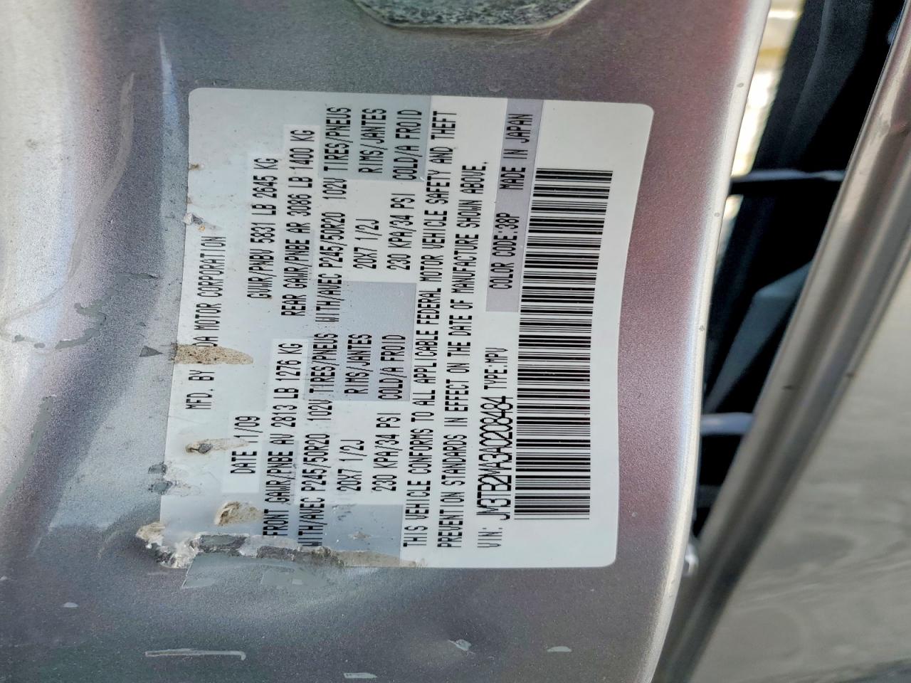 2010 MAZDA CX-9 photo 27