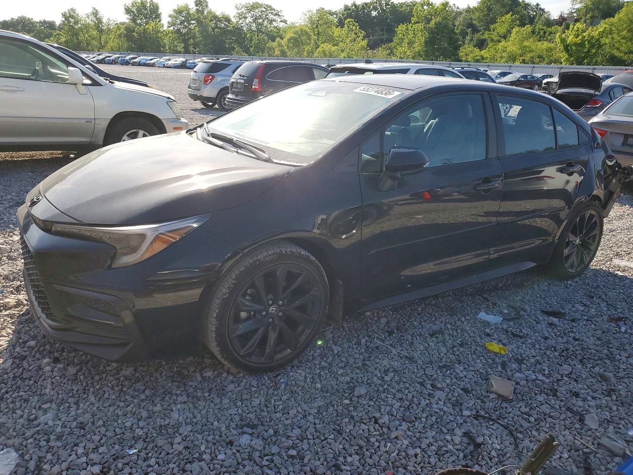 2025 TOYOTA COROLLA SE — REAR END damage — photo 1