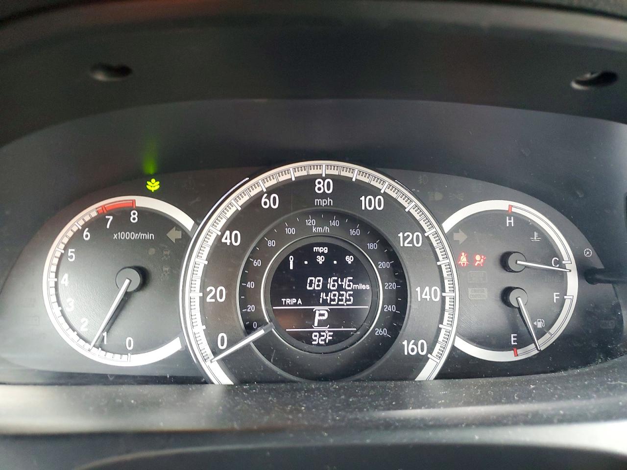 2017 HONDA ACCORD LX photo 9